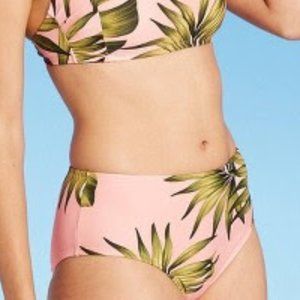 Bikini Pink Palm - high coverage